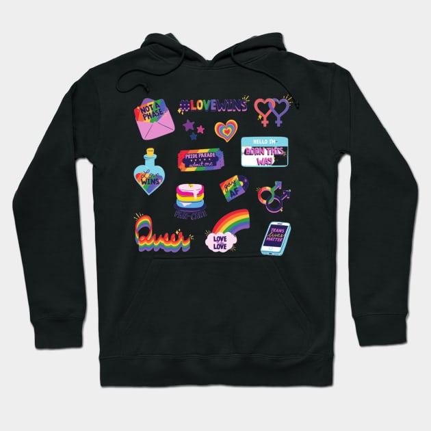 Pride Pack Hoodie by designr-shop